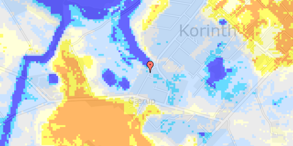 Ekstrem regn på Sybillesvej 9