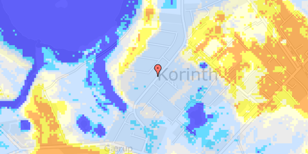 Ekstrem regn på Sybillesvej 23