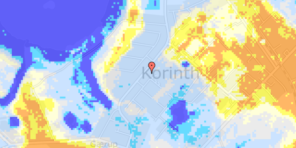 Ekstrem regn på Sybillesvej 96