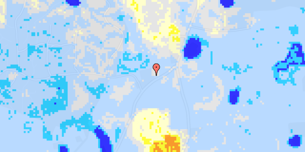 Ekstrem regn på Sølvbjergvej 31