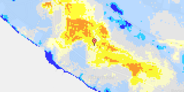 Ekstrem regn på Toldertoften 8