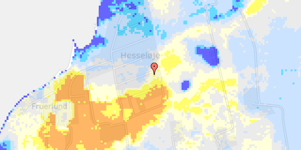 Ekstrem regn på Tornhøjvej 14