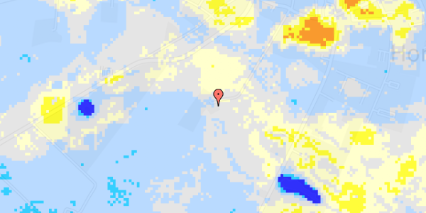 Ekstrem regn på Tygsbjergvej 9