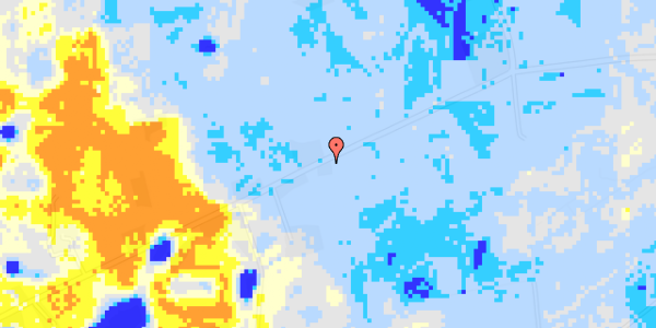 Ekstrem regn på Bodebjergvej 25