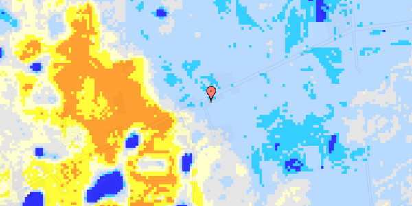 Ekstrem regn på Bodebjergvej 29