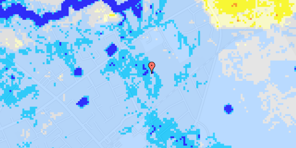 Ekstrem regn på Egevej 23