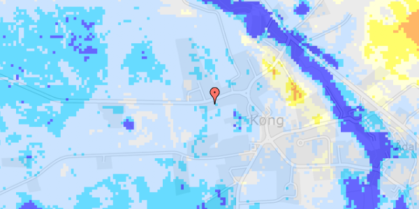 Ekstrem regn på Fladmosevej 13