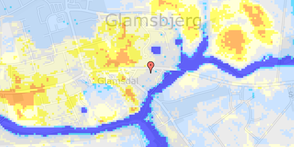 Ekstrem regn på Fåborgvej 9