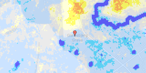 Ekstrem regn på Gravene 12