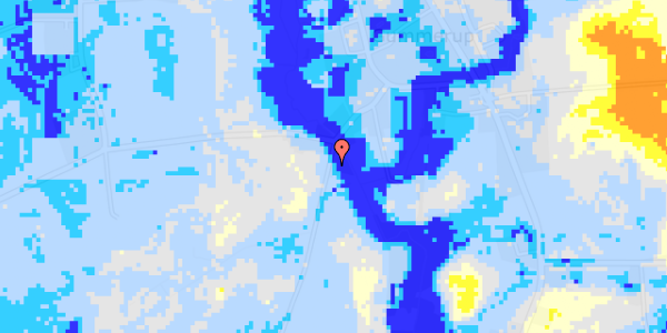 Ekstrem regn på Hillerupvej 1