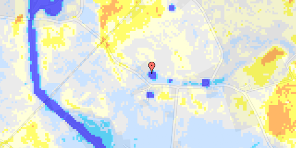 Ekstrem regn på Holtegårdsvej 6