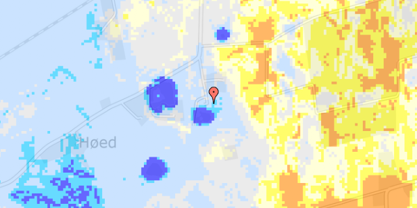 Ekstrem regn på Høedvej 7