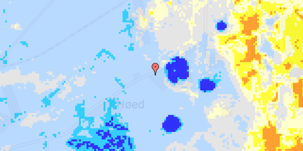 Ekstrem regn på Høedvej 17