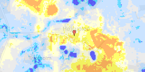 Ekstrem regn på Højrupvej 15