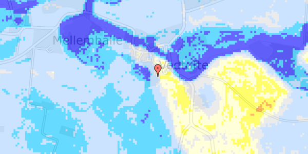 Ekstrem regn på Kirkegyden 5