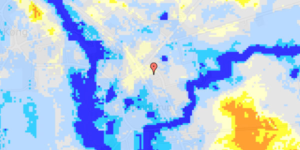 Ekstrem regn på Klaregade 4