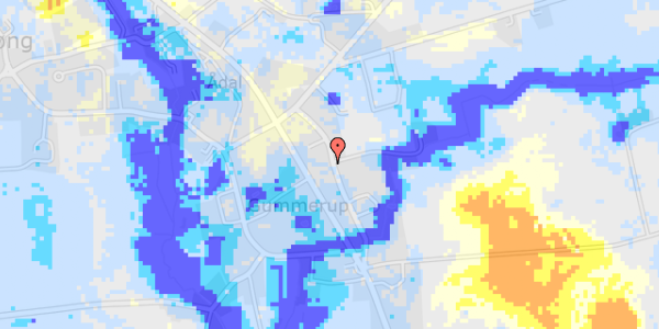 Ekstrem regn på Klaregade 10