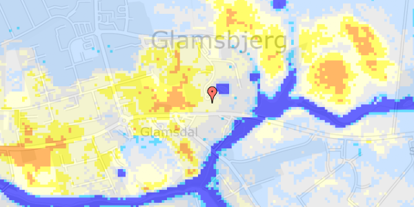 Ekstrem regn på Langbygårdsvej 24, . 1