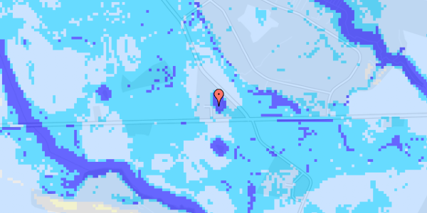 Ekstrem regn på Nårupvej 17