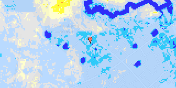 Ekstrem regn på Pilevej 8