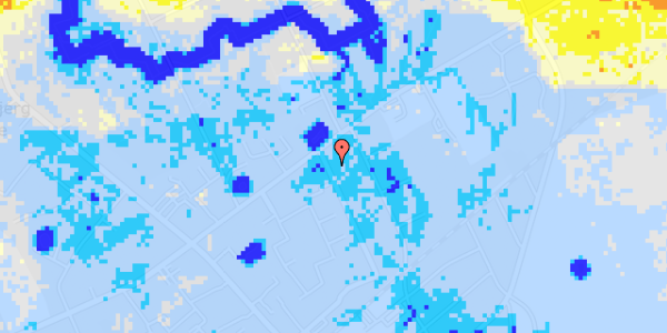 Ekstrem regn på Skolevej 40