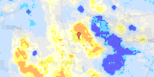 Ekstrem regn på Stimosen 10