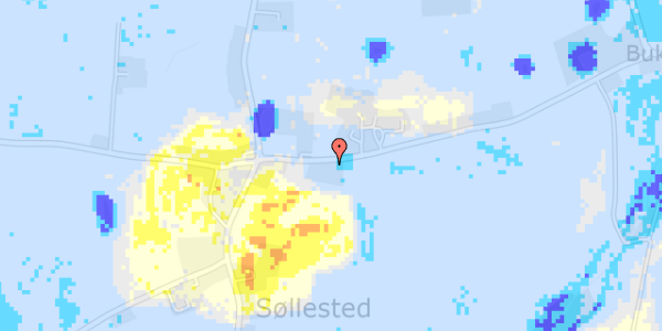 Ekstrem regn på Søllestedvej 13