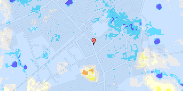 Ekstrem regn på Søndergade 18