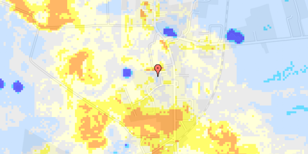 Ekstrem regn på Th. Bangsvej 4, st. 25