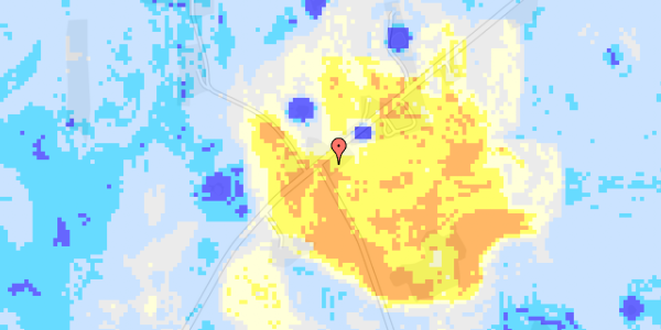 Ekstrem regn på Turupvej 118