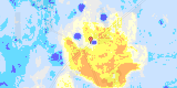 Ekstrem regn på Turupvej 137