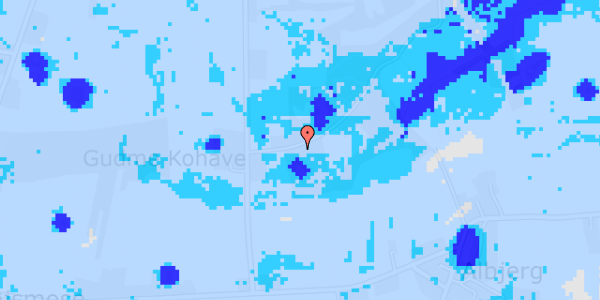 Ekstrem regn på Broholm Kohavevej 4