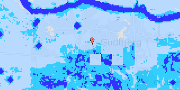 Ekstrem regn på Degnemarken 18