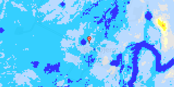 Ekstrem regn på Humlebjergvej 17