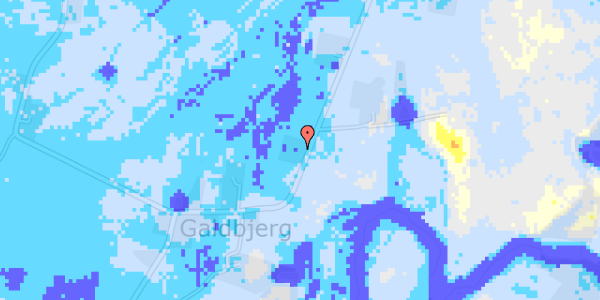 Ekstrem regn på Humlebjergvej 25