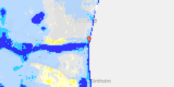 Ekstrem regn på Klintholm Strand 22