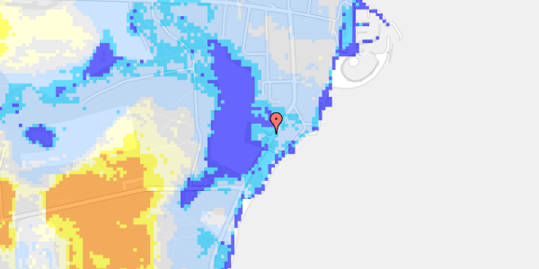 Ekstrem regn på Kystvej 36