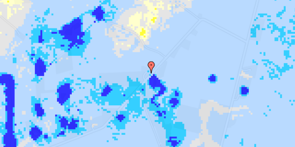 Ekstrem regn på Landmålervej 21