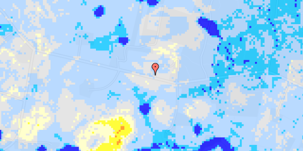 Ekstrem regn på Sortemosevej 62