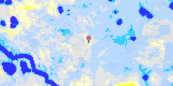 Ekstrem regn på Sortemosevej 68