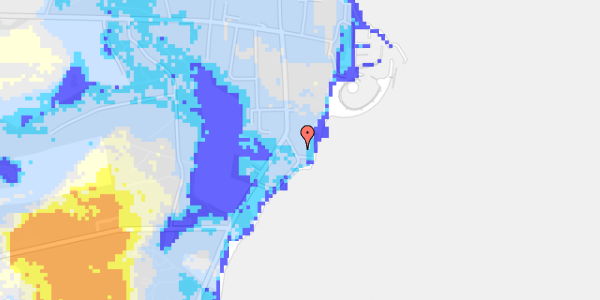 Ekstrem regn på Strandstien 1C, 1. 25