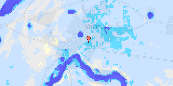 Ekstrem regn på Udsigten 8