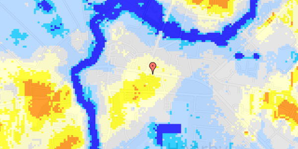 Ekstrem regn på Algade 31, 1. 