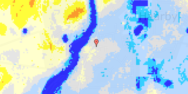 Ekstrem regn på Ballegaards Alle 2