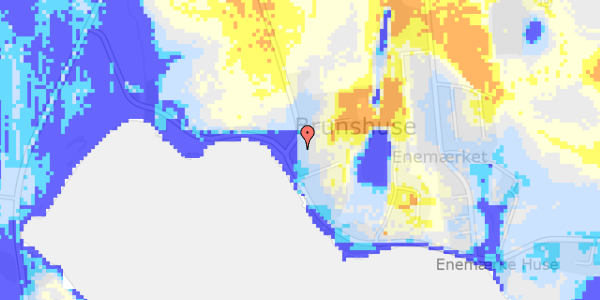 Ekstrem regn på Brunshusevej 25