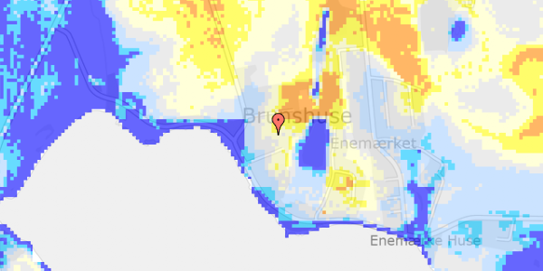 Ekstrem regn på Brunshusevej 39