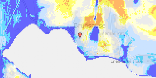 Ekstrem regn på Brunshusevej 49