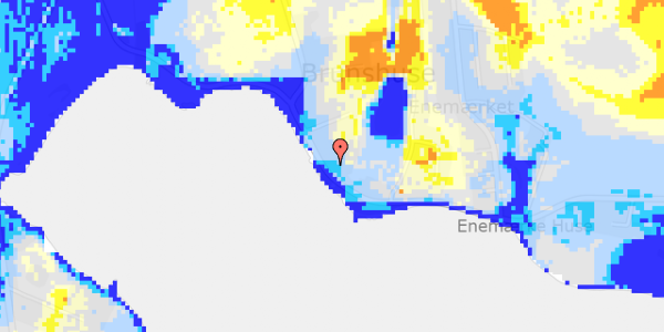 Ekstrem regn på Brunshusevej 55