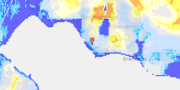 Ekstrem regn på Brunshusevej 57