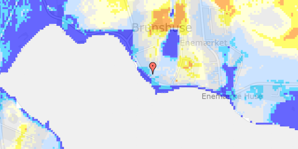 Ekstrem regn på Brunshusevej 59